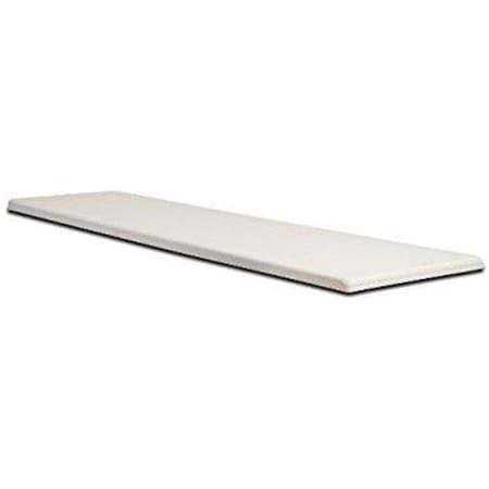 Sr Smith SR Smith 6620926620T 6 ft. Fiberglass Board with Hardware; Pewter Gray 6620926620T